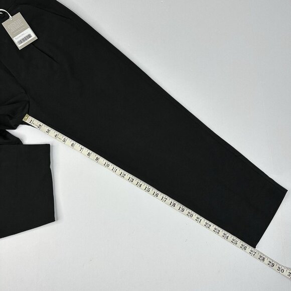 Everlane Women’s NWT Black The Tencel Way-High Taper Minimalist Pant 6/W30/L27‎ - Picture 11 of 13